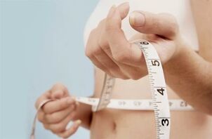 قياس الخصر مع خسارة الوزن